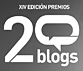 XIV EDICIÓN PREMIOS 20blogs 2020